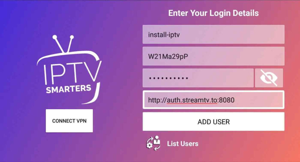 how to install iptv